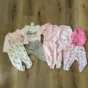 3/$20 Large Bundle Mix & Match Baby Girl 3-6 Months